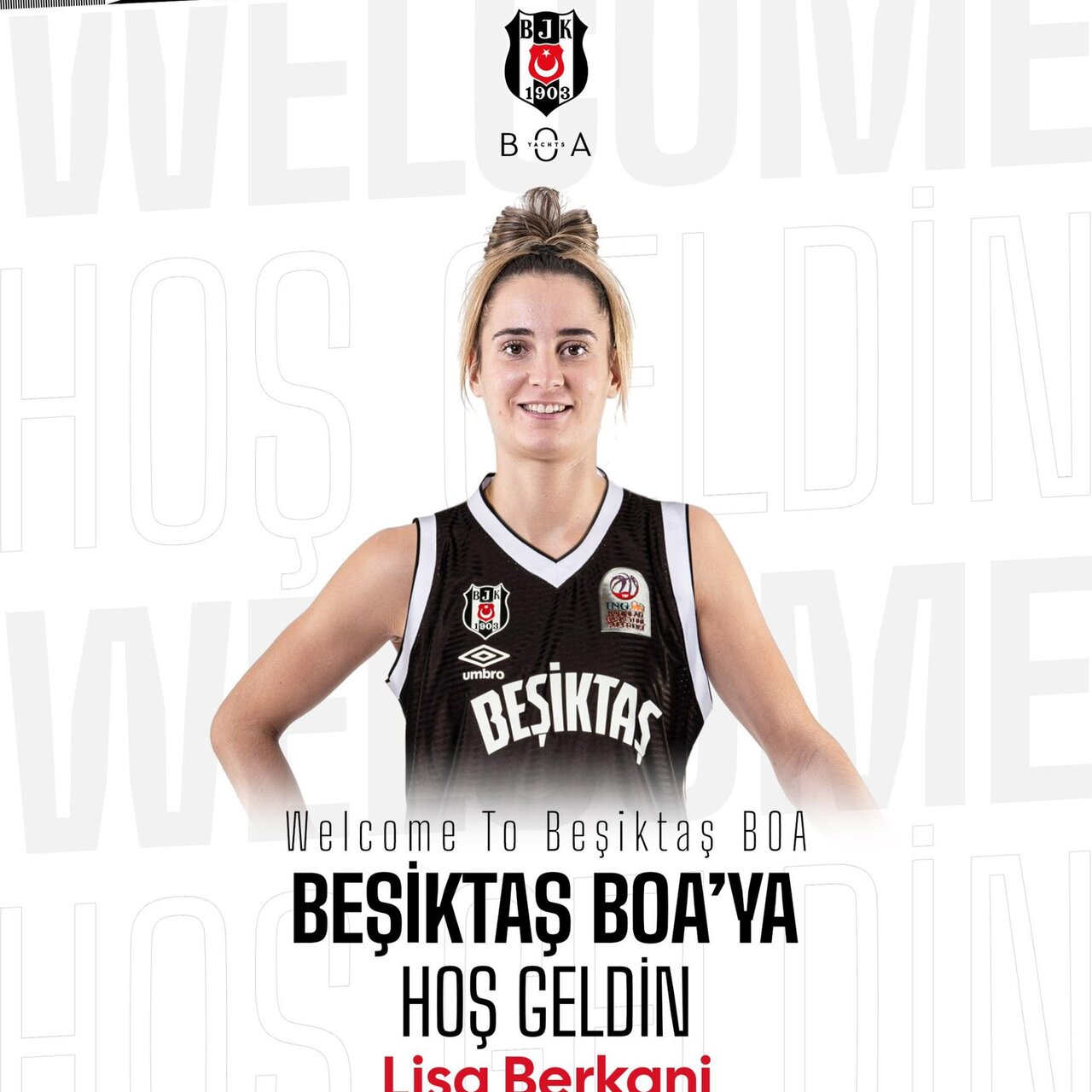 Beşiktaş BOA, Djamila Berkani'yi transfer etti