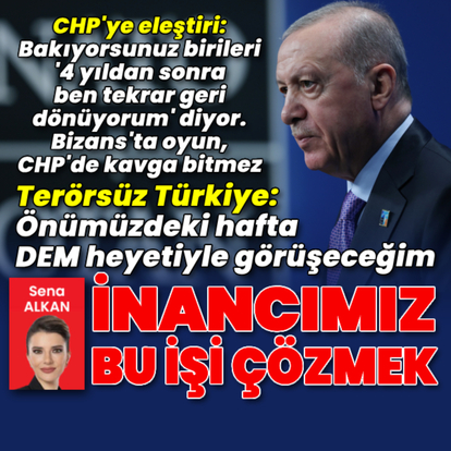 NATO zirvesi dönüşü önemli açıklamalar