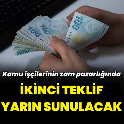 Kamu işçilerinin zam pazarlığında ikinci teklif yarın