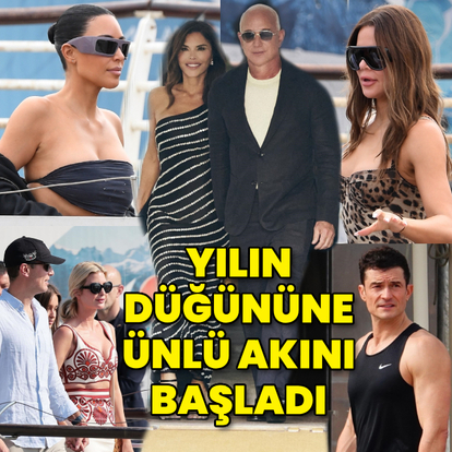 Yılın düğününe ünlü akını başladı