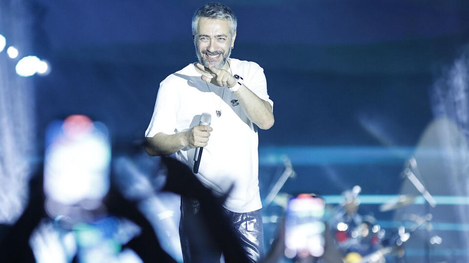 Samsun'da sahneye çıktı