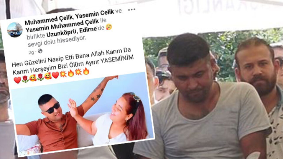 Eşini, oğlunu ve kızını toprağa verdi! Ağlatan paylaşım!