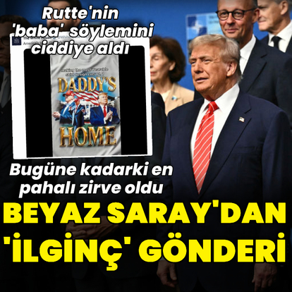 Beyaz Saray'dan 'ilginç' Trump paylaşımları