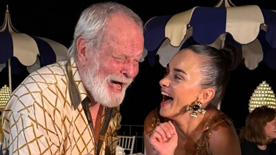 Dünyaca ünlü yönetmenle tanıştı