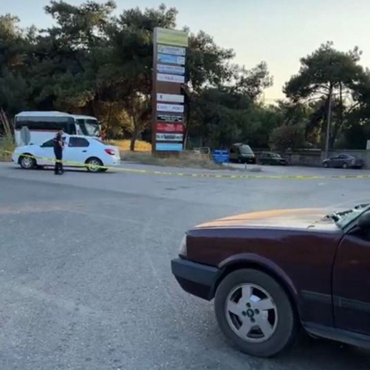 Otomobilin çarptığı emekli albay kurtarılamadı