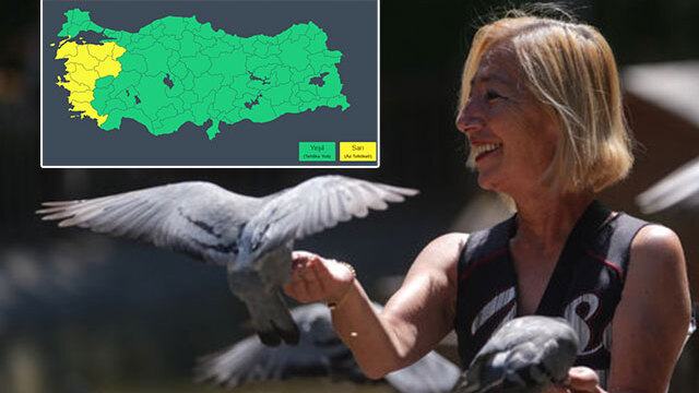 Kritik uyarı: 9 il için "sarı" alarm! Sıcak ve fırtına!