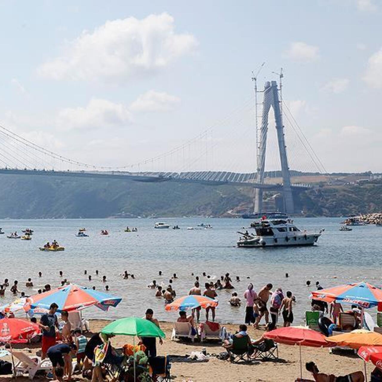 İstanbul'da sağlıklı yüzme alanları belli oldu