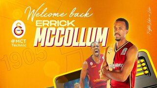 Errick McCollum yeniden Galatasaray'da - HT Spor