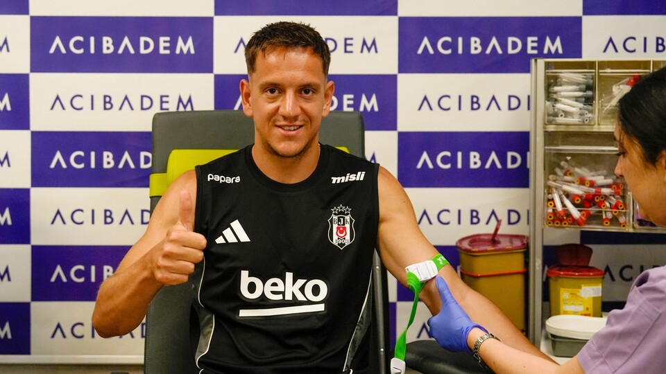 Beşiktaş'ta sağlık kontrolleri başladı