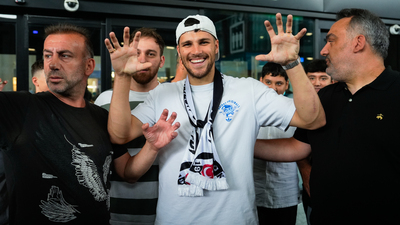 Beşiktaş'ın yeni transferi İstanbul'a geldi!