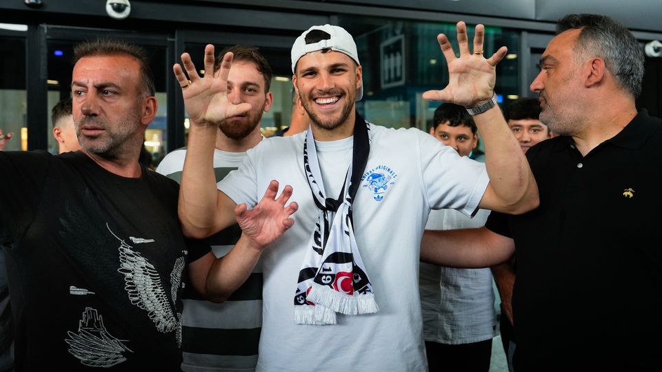 Beşiktaş'ın yeni transferi İstanbul'a geldi!