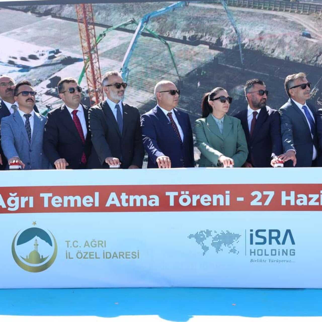 Ağrı'da V Mall Alışveriş Merkezi'nin temeli atıldı | Son Dakika