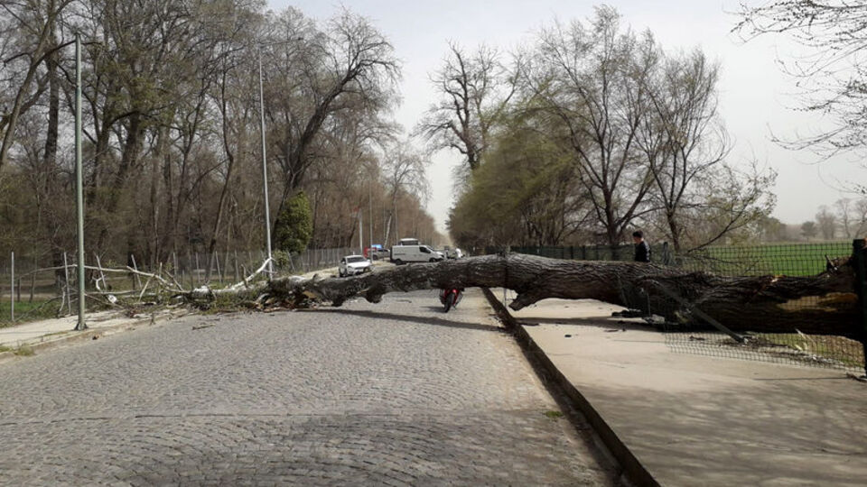 Kuvvetli rüzgar uyarısı