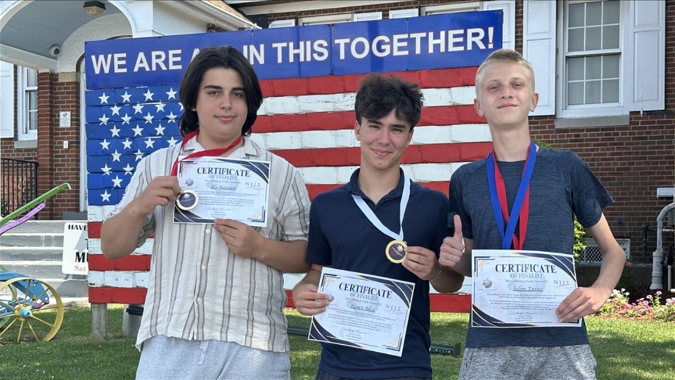 Bilim olimpiyatlarında 3 Türk öğrenci dereceye girdi