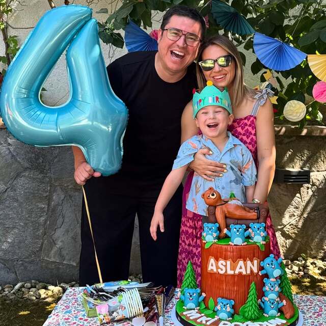 "İyi ki doğdun Aslan oğlum"