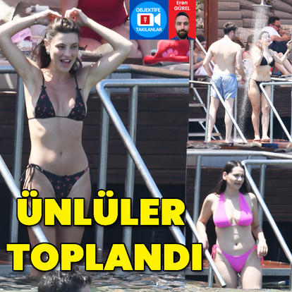 Ünlüler toplandı