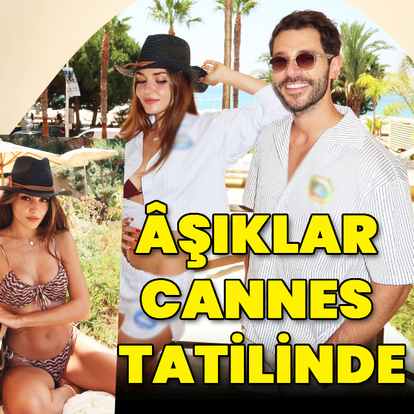 Âşıklar Cannes tatilinde