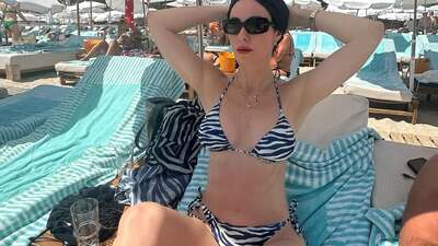 Tatil paylaşımlarıyla dikkat çekti