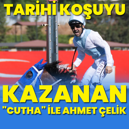 99. Gazi Koşusu'nu kazanan Cutha ile Ahmet Çelik!