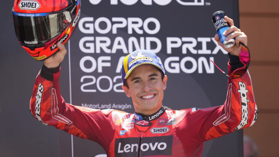 MotoGP Hollanda ayağını kazanan Marc Marquez