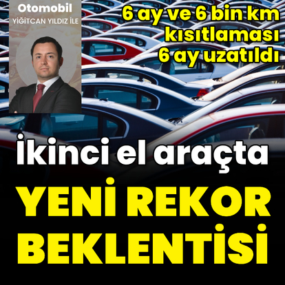 İkinci elde yeni rekor beklentisi
