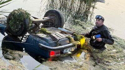 Sakarya Nehri'nde zamanla yarış!