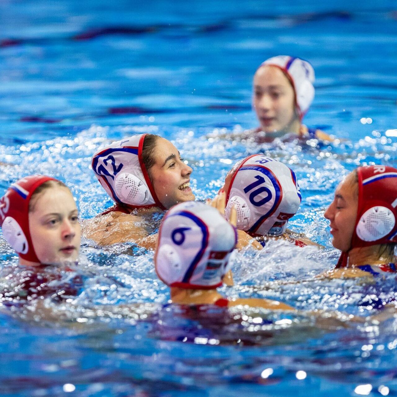 U16 Kadın Sutopu Milliler'den Avrupa'da üçte üç!