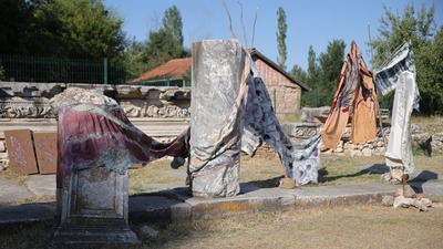 Aizanoi Antik Kenti'nde sanat çalıştayı