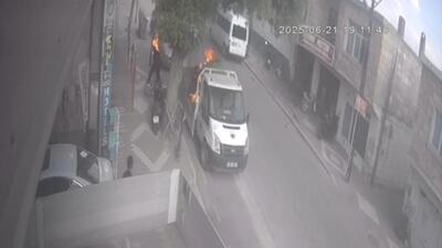 Jeneratör patladı! Alevler içerisinde kaldı!