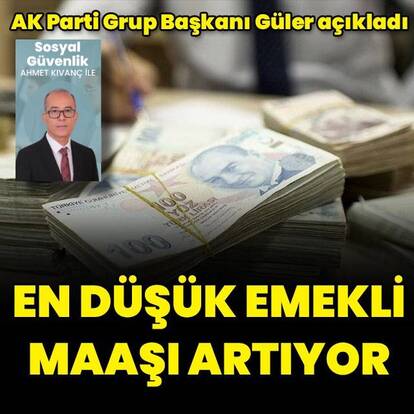 En düşük emekli aylığına düzenleme