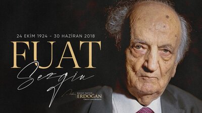 Cumhurbaşkanı Erdoğan, Prof. Dr. Fuat Sezgin'i andı