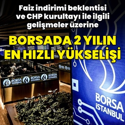 Borsada faiz indirimi beklentisi ve 'kurultay davası' etkisi