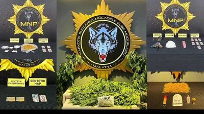 Malatya'da uyuşturucu operasyonu: 8 tutuklama