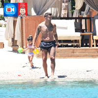 Galatasaraylı futbolcu tatilde