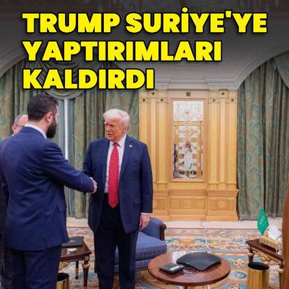 ABD Suriye'ye yaptırımları kaldırdı