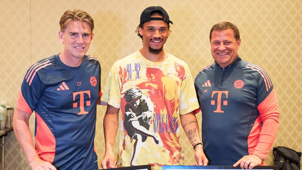 Bayern Münih, Leroy Sane'ye veda etti!