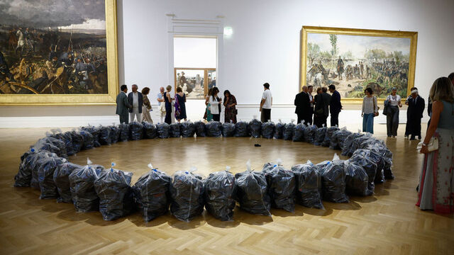 Ahmet Güneştekin, son kişisel sergisini Roma'da açtı