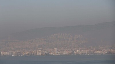 "İzmir'de hava kirliliği sınırların 5 kat fazlası"