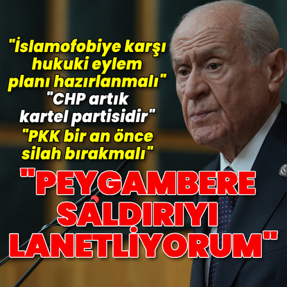 "Peygambere saldırıyı lanetliyorum"