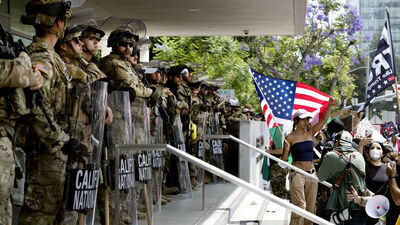 Trump yönetimi ve Los Angeles arasında kriz sürüyor