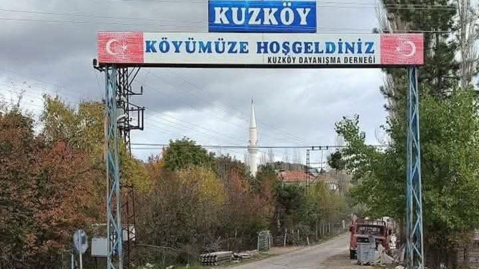 İskilip'te bir köyde şap karantinası