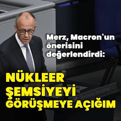 Almanya'dan 'nükleer şemsiye' açıklaması