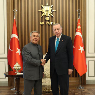 Minnihanov'u kabul etti
