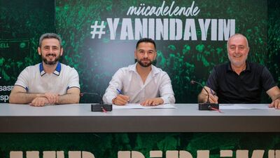 Tayfun Aydoğan, Bursaspor'a imzayı attı!