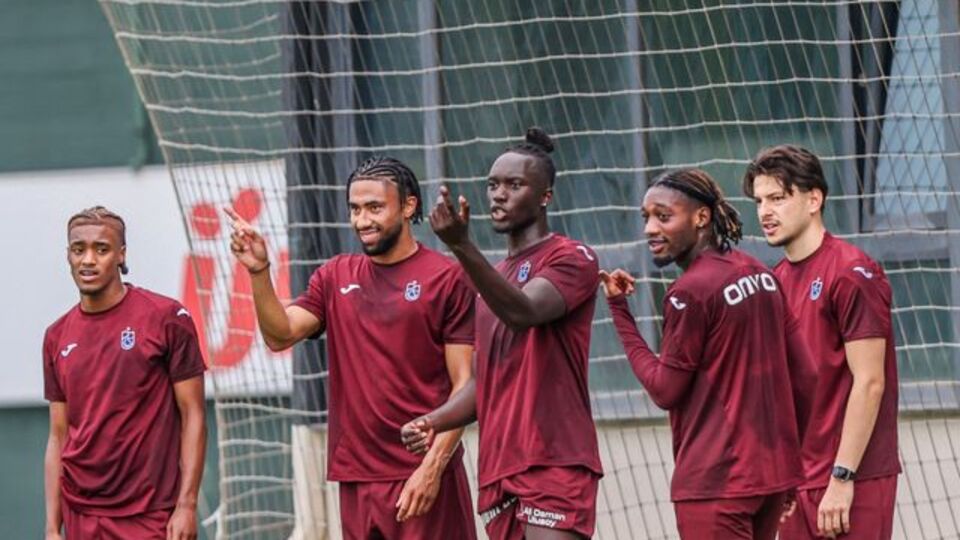 Trabzonspor akşam antrenmanını tamamladı!