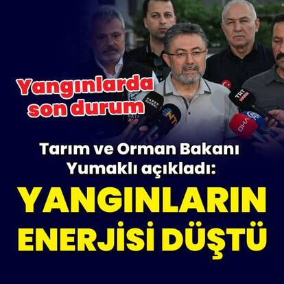 Üç ilde yangınlar kısmen kontrol altında