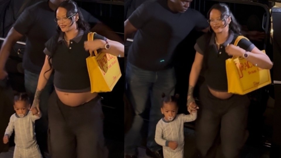 Gece yarısı çocuğuyla kapıdan döndü