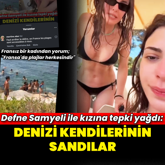 Denizi kendilerinin sandılar