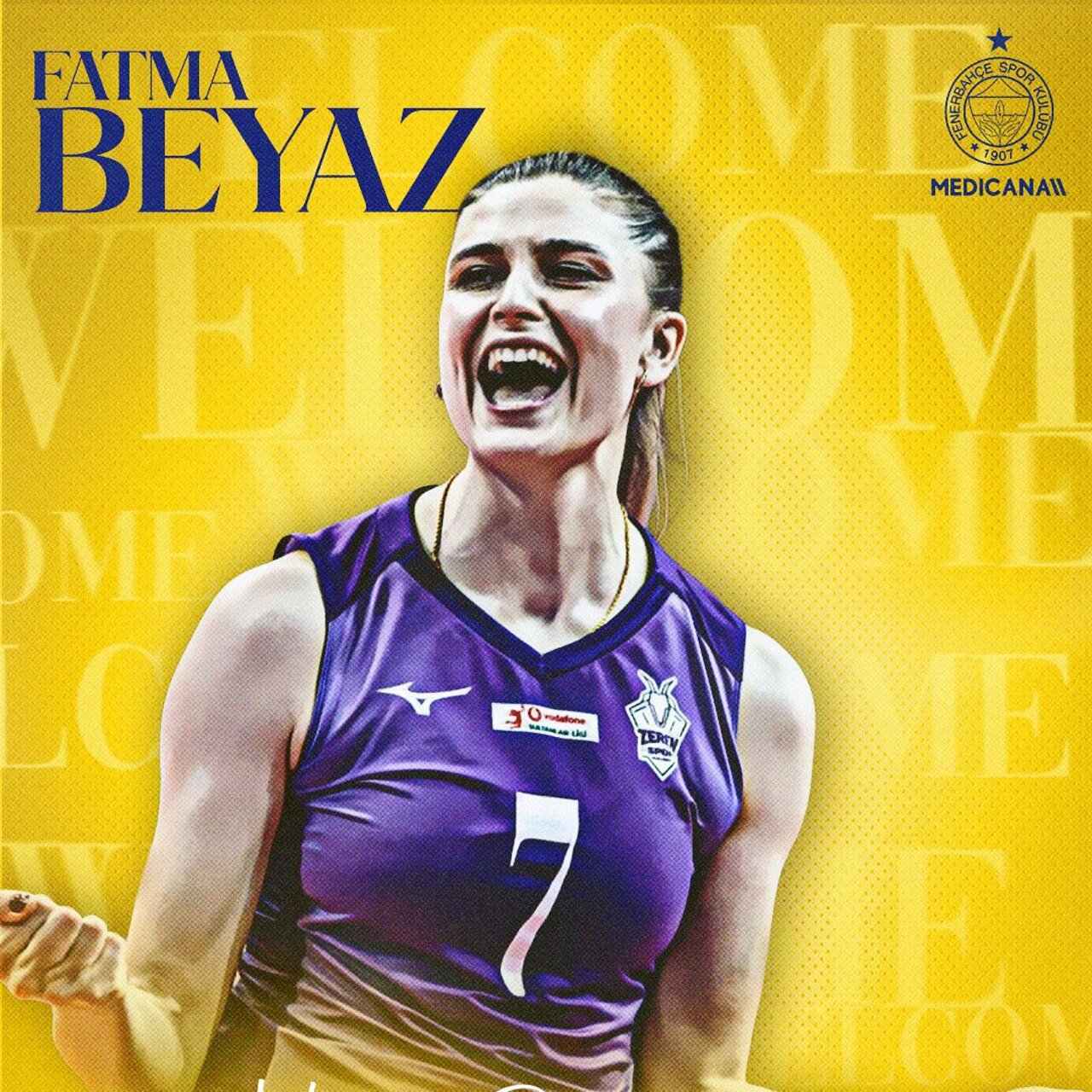 Fenerbahçe Medicana, Fatma Beyaz'ı açıkladı!