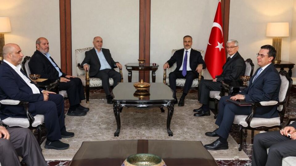 Bakan Fidan Hamas heyetiyle görüştü